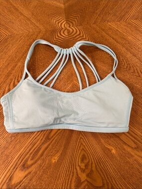 Lululemon Light Blue Strappy Bralette - Women's Intimates